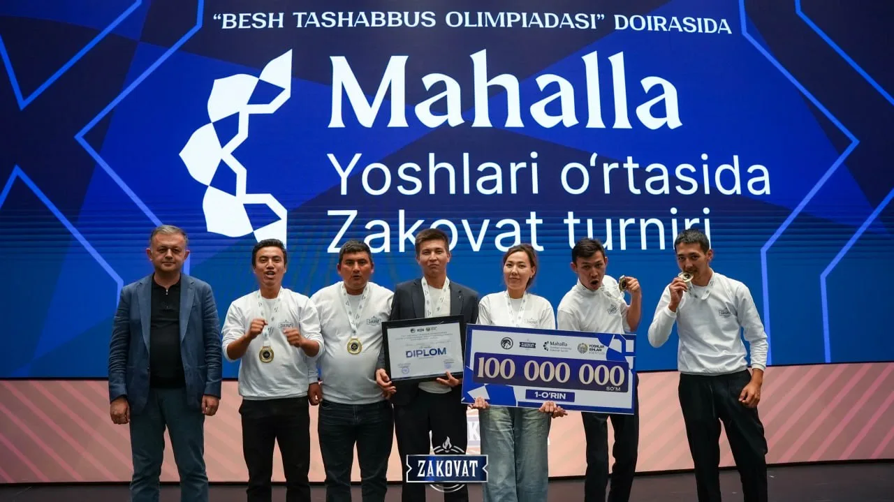 Buloqboshilik yoshlar "Zakovat" musobaqasida uchinchi o'rinni egallab, 40 million so'm mukofot oldi