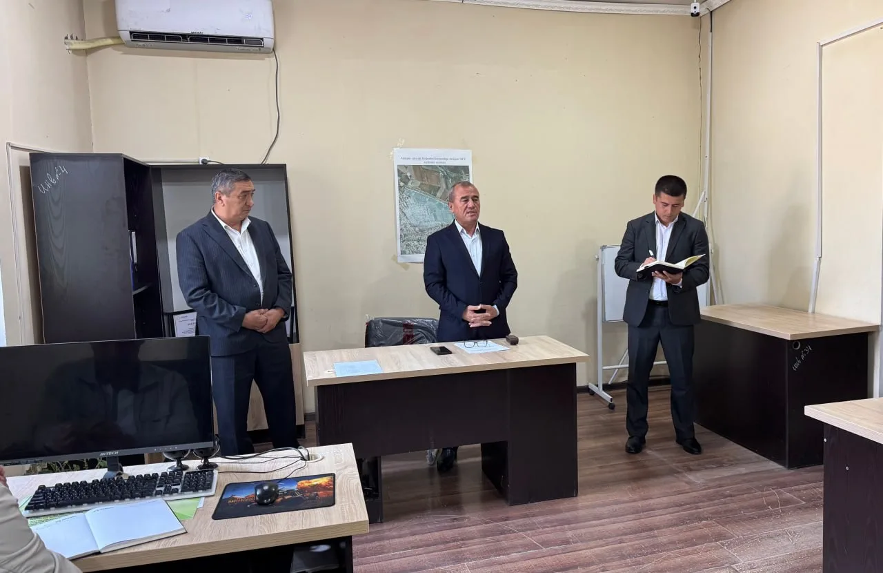 Andijon viloyatida Kadastr agentligi tuman bo'limi boshliqlari o'rinlari almashtirildi