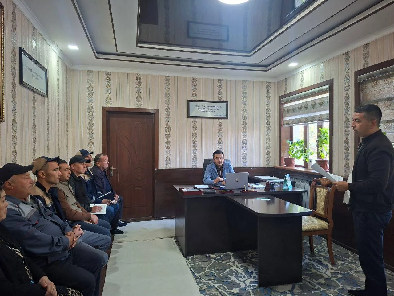 Marhamatda yo'llardan foydalanish muassasasi xodimlari uchun korrupsiyaga qarshi tadbir o'tkazildi