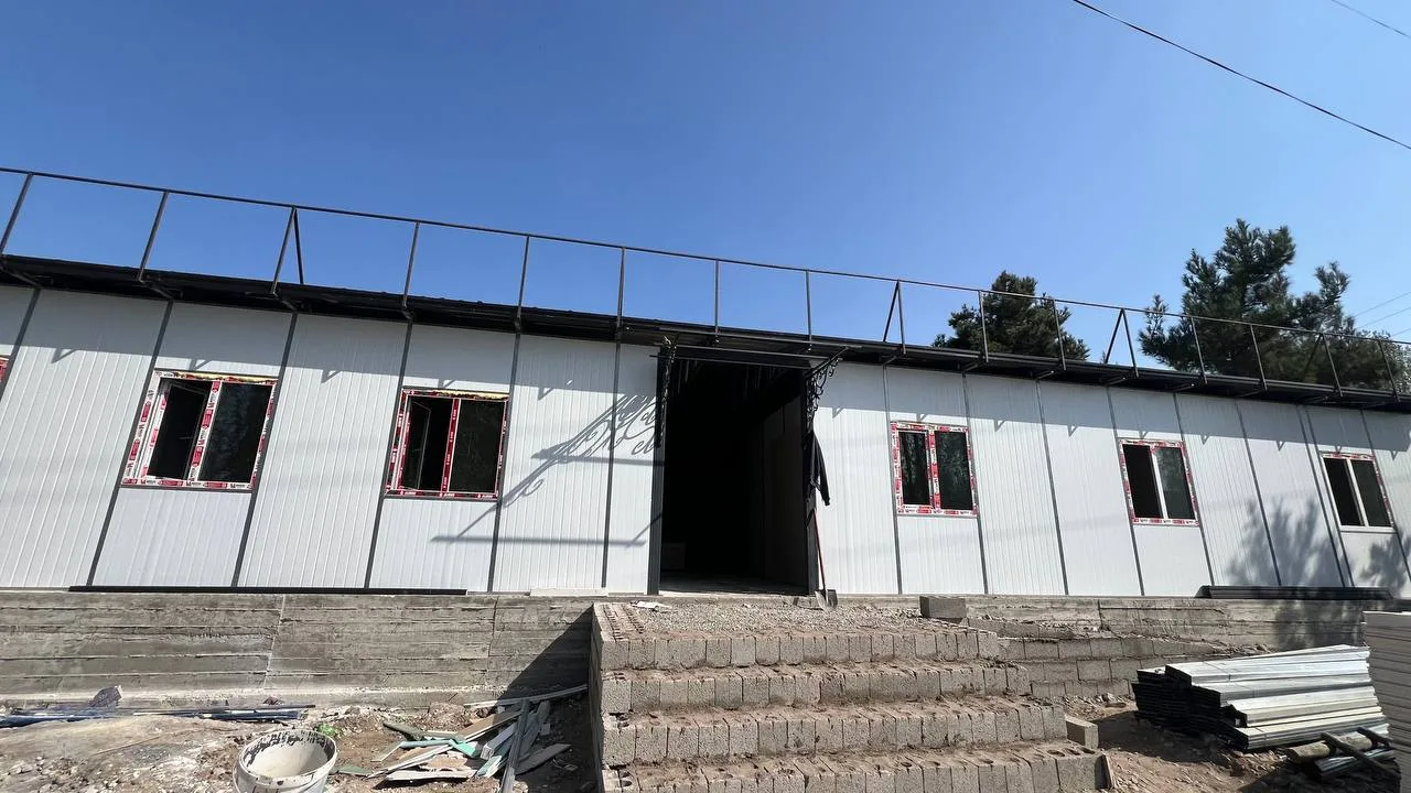 Paxtaobodning Shuvoqzor-Boykechik mahallasida yangi tibbiyot punkti qurilmoqda