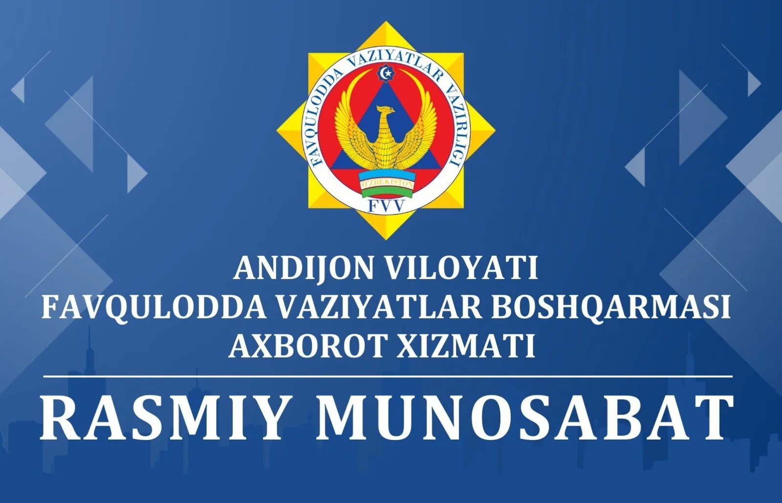 Andijon shahrida elektr simlarining qisqa tutashuvi oqibatida favqulodda holat yuz berdi